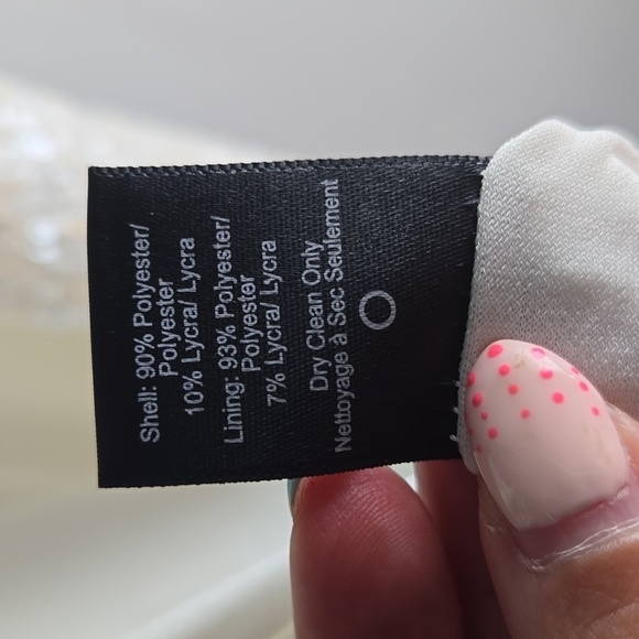 Dress The Population Zoe Sequin Cap Sleeve Mini Dress-Size Medium - Picture 14 of 17